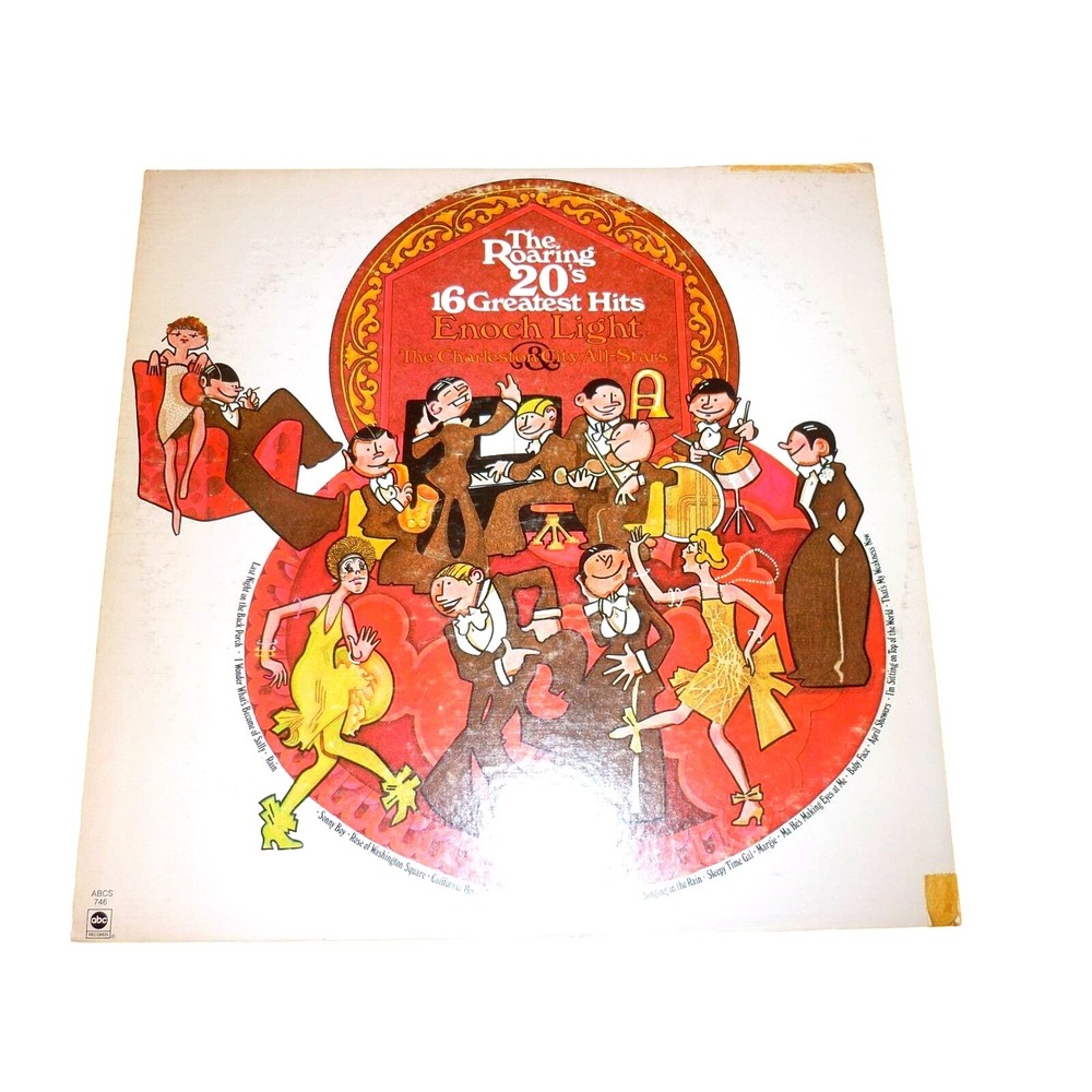 Enoch Light The Roaring 20s 16 Greatest Hits Vintage Vinyl LP ABCS-746 Jazz 1971